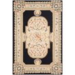 Safavieh DuraRug 2' X 3' Hand Hooked Rug in Navy and Ivory