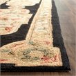 Safavieh DuraRug 3' X 5' Hand Hooked Rug in Navy and Ivory