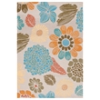 Safavieh Four Seasons 4' X 6' Hand Hooked Polyester Pile Rug in Ivory