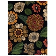 Safavieh Four Seasons 4' X 6' Hand Hooked Polyester Pile Rug in Black