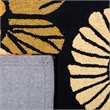Safavieh Four Seasons 4' X 6' Hand Hooked Polyester Pile Rug in Black