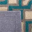 Safavieh Four Seasons 4' X 6' Hand Hooked Rug in Ivory and Aqua