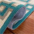 Safavieh Four Seasons 8' X 10' Hand Hooked Rug in Ivory and Aqua