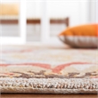 Safavieh Four Seasons 4' X 6' Hand Hooked Rug in Beige and Red