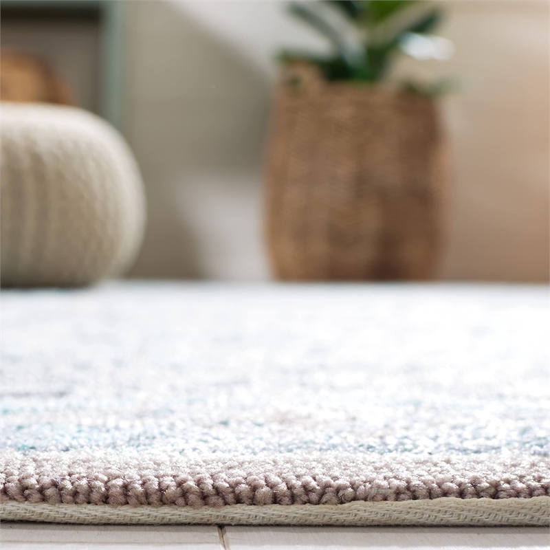 Safavieh Four Seasons 5' X 8' Hand Hooked Rug in Mint and Aqua