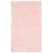 Safavieh Faux Sheep Skin 3' X 5' Power Loomed Acrylic Rug in Pink