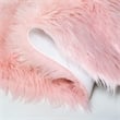 Safavieh Faux Sheep Skin 3' X 5' Power Loomed Acrylic Rug in Pink