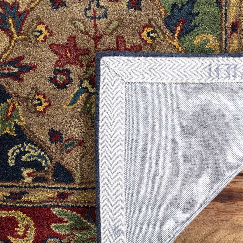 Safavieh Heritage 10' Square Hand Tufted Wool Rug