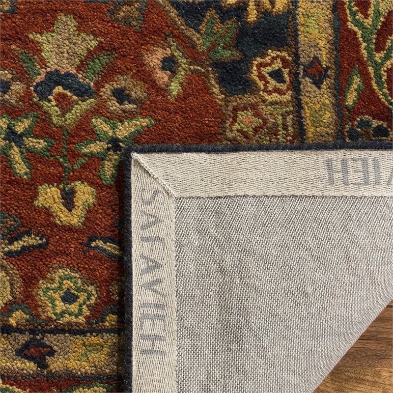 Safavieh Heritage 10' Square Hand Tufted Wool Rug