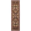 Safavieh Heritage 2' X 3' Hand Tufted Wool Pile Rug in Rust and Ivory