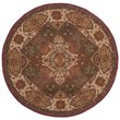 Safavieh Heritage 2' X 3' Hand Tufted Wool Pile Rug in Rust and Ivory