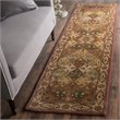 Safavieh Heritage 4' X 6' Hand Tufted Wool Pile Rug in Rust and Ivory