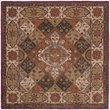 Safavieh Heritage 6' Square Hand Tufted Wool Rug