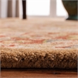 Safavieh Heritage 11' X 17' Hand Tufted Wool Rug in Beige and Rust