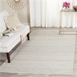 Safavieh Himalaya 8' X 10' Hand Loomed Wool Pile Rug in Silver