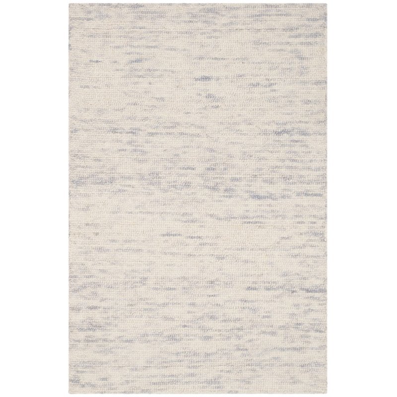 Safavieh Himalaya 8' X 10' Hand Loomed Wool Pile Rug in Silver