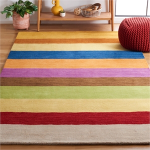 Safavieh Himalaya 6' X 9' Hand Loomed Wool Pile Rug in Yellow