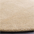Safavieh Himalaya 8' Round Hand Loomed Wool Pile Rug in Purple
