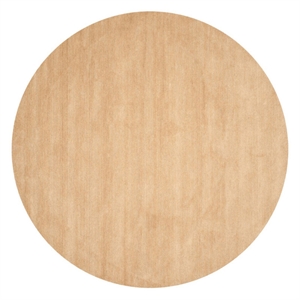 Safavieh Himalaya 4' Round Hand Loomed Wool Pile Rug in Black