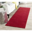 Safavieh Himalaya 6' Round Hand Loomed Wool Pile Rug in Red