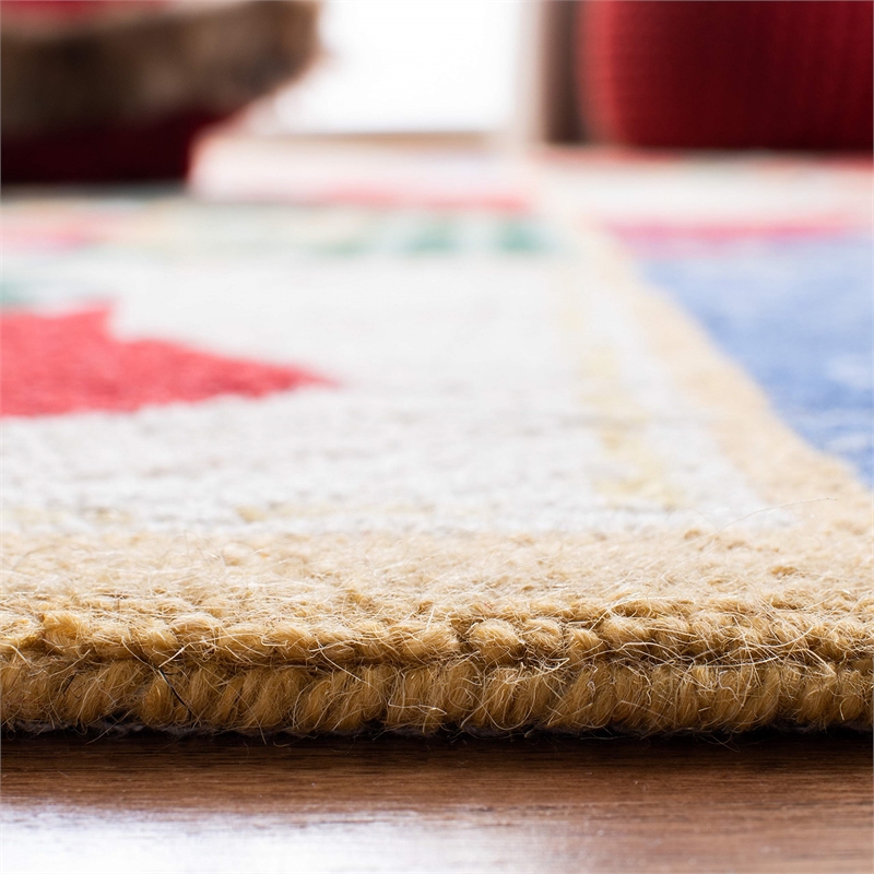 Safavieh Chelsea 6' X 9' Hand Hooked Wool Pile Rug in White