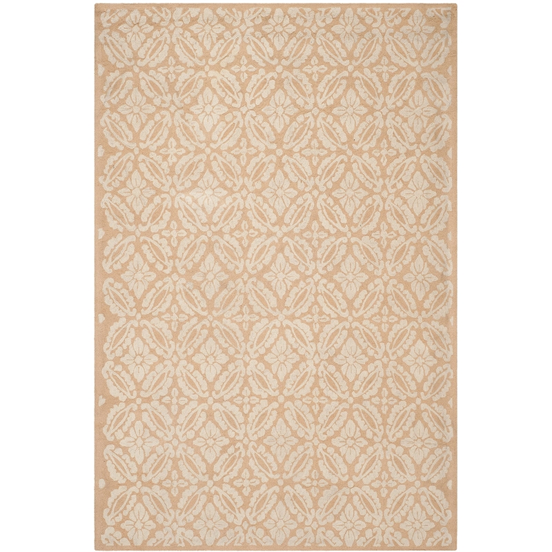 Safavieh Chelsea 6' X 9' Hand Hooked Wool Pile Rug in Blush