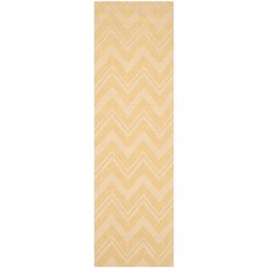 Safavieh Impressions 4' X 6' Hand Loomed Wool Rug in Gold