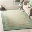 Safavieh Impressions 5' X 8' Hand Loomed Wool Rug in Green and Beige