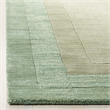 Safavieh Impressions 5' X 8' Hand Loomed Wool Rug in Green and Beige
