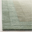 Safavieh Impressions 5' X 8' Hand Loomed Wool Rug in Green and Beige