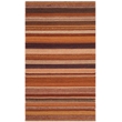 Safavieh Kilim 3' X 5' Hand Woven Flat Weave Wool Pile Rug in Rust