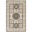 Safavieh Kenya 2' X 3' Hand Knotted Wool Pile Rug in Ivory and Gray