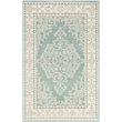 Safavieh Kenya 3' X 5' Hand Knotted Wool Pile Rug in Ivory and Blue