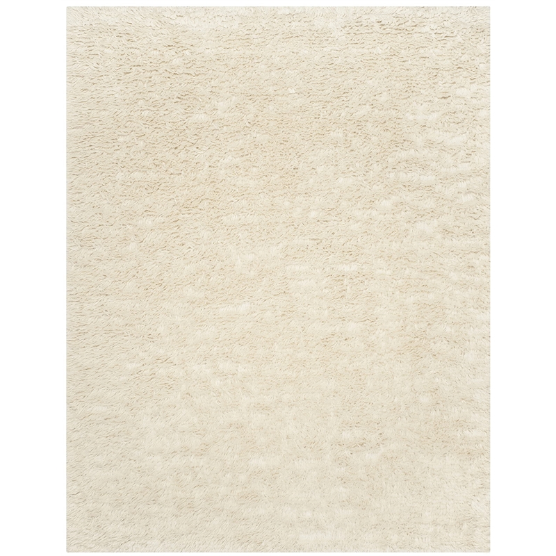 Safavieh Kenya 9' X 12' Hand Knotted Wool and Cotton Rug in Ivory