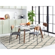 Safavieh Kenya 6' X 9' Hand Knotted Rug in Ivory and Blue
