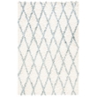 Safavieh Kenya 6' X 9' Hand Knotted Rug in Ivory and Blue