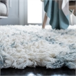 Safavieh Kenya 6' X 9' Hand Knotted Rug in Ivory and Blue