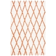 Safavieh Kenya 6' X 9' Hand Knotted Rug in Ivory and Terracotta