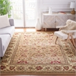 Safavieh Lyndhurst 12' X 18' Power Loomed Rug in Beige and Ivory