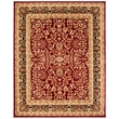 Safavieh Lyndhurst 10' X 14' Power Loomed Rug in Red and Black