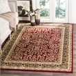 Safavieh Lyndhurst 12' X 18' Power Loomed Rug in Red and Black