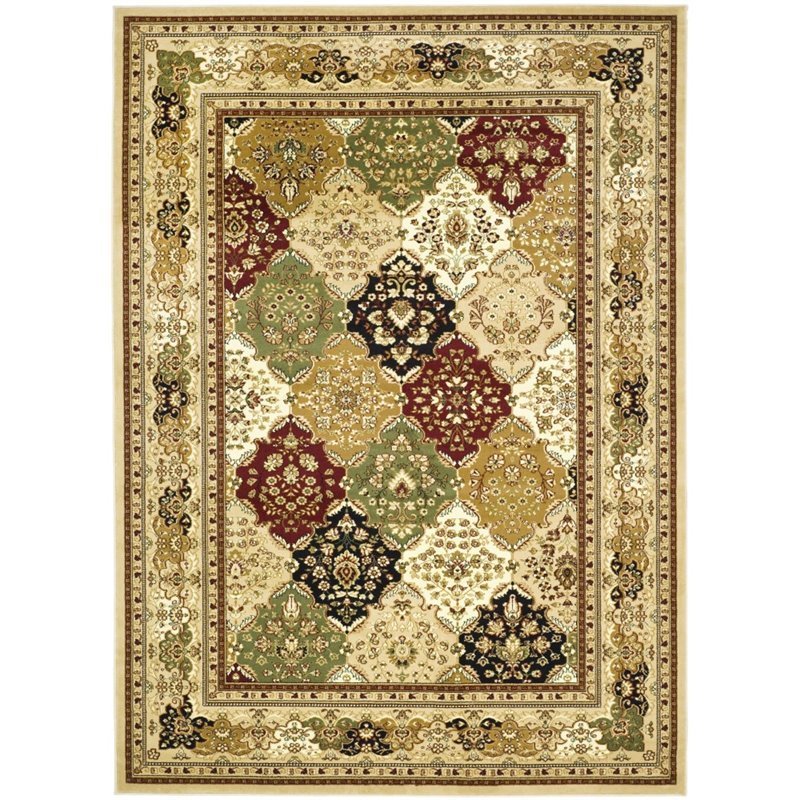 Safavieh Lyndhurst 10' X 14' Power Loomed Rug in and Black