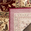 Safavieh Lyndhurst 12' X 18' Power Loomed Rug in Red and Ivory