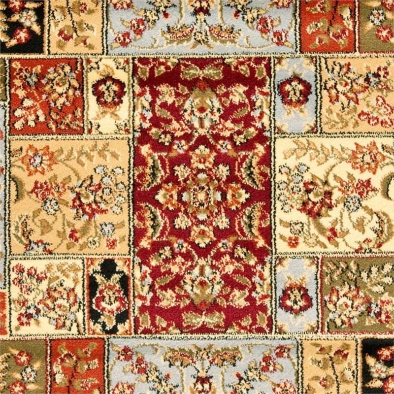 Safavieh Lyndhurst 10' Round Power Loomed Rug in and Ivory