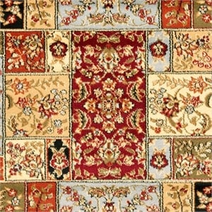 Safavieh Lyndhurst 10' Round Power Loomed Rug in and Ivory