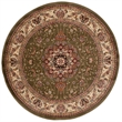 Safavieh Lyndhurst 10' Round Power Loomed Rug in Sage and Ivory