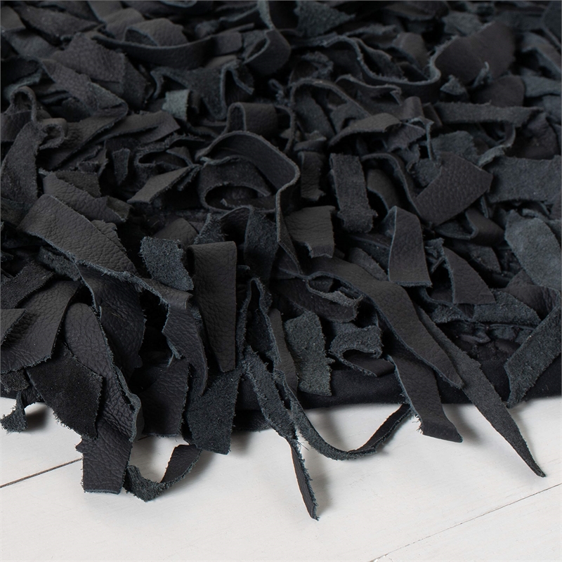 Safavieh Leather Shag 2'3