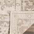 Safavieh Moharaja 4' X 6' Handmade Viscose Pile Rug in Brown and Ivory