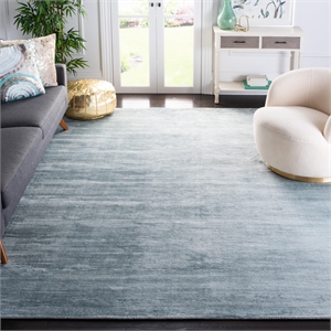 Safavieh Mirage 9' X 12' Loom Knotted Viscose Pile Rug in Blue