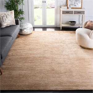 Safavieh Mirage 9' X 12' Loom Knotted Viscose Pile Rug in Gold